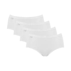 Slip En Shorty<Sloggi Midislip Basic+ - 3+1 GRATIS (1) wit