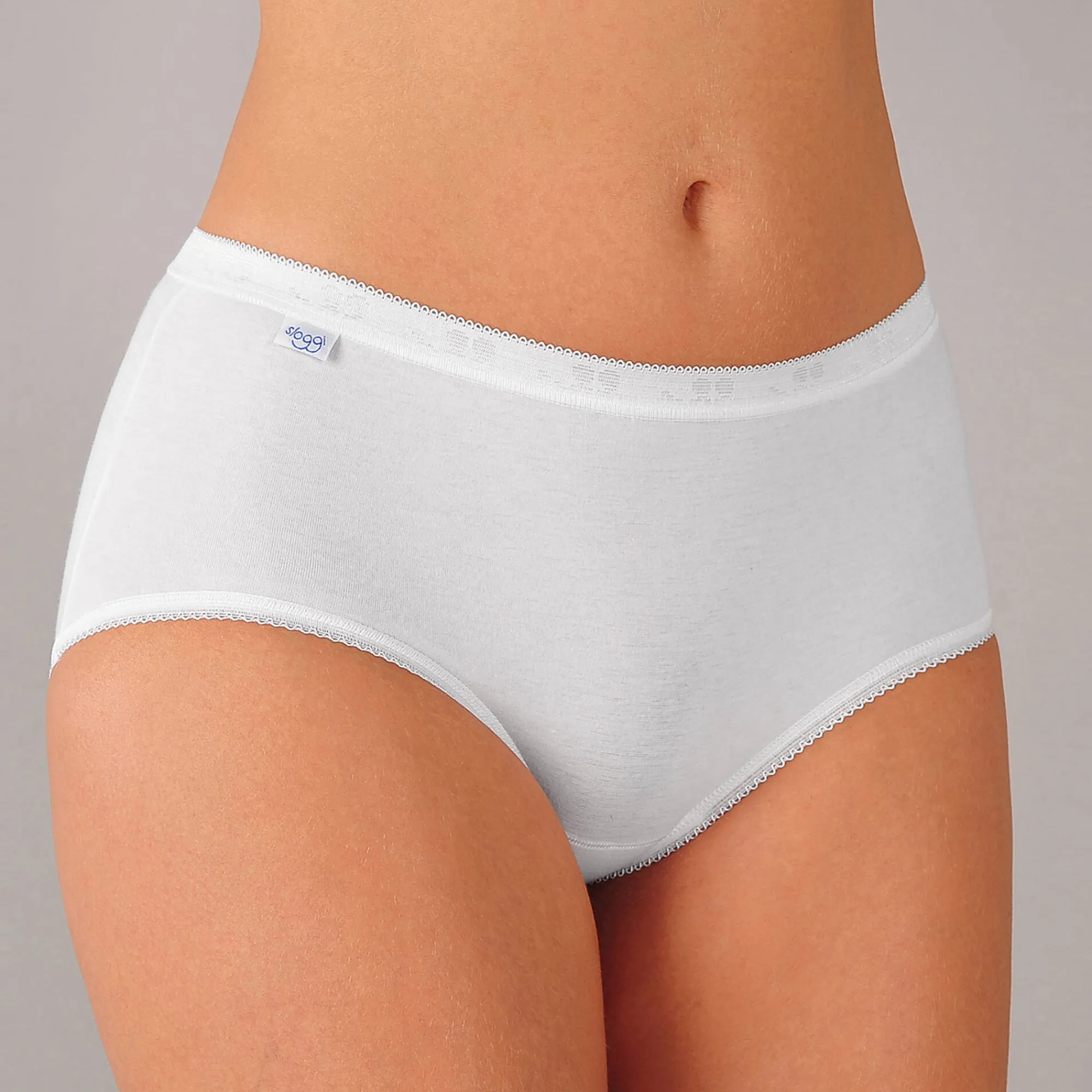 Slip En Shorty<Sloggi Midislip Basic+ - 3+1 GRATIS (1) wit