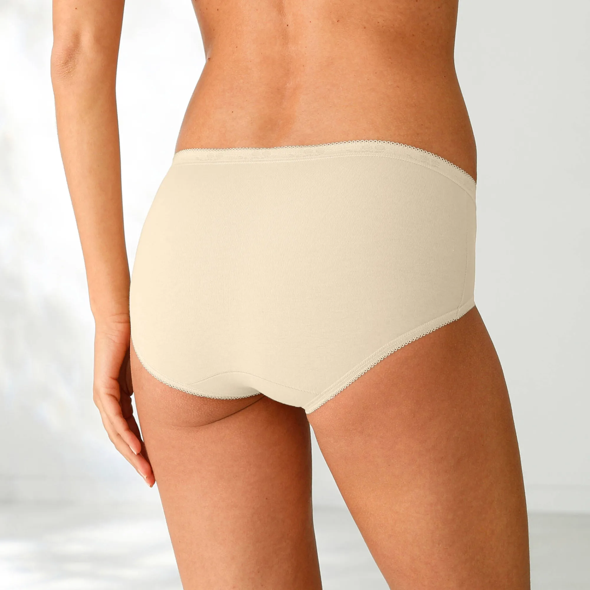 Slip En Shorty<Sloggi Midislip Basic+ - 3+1 GRATIS (1) nude