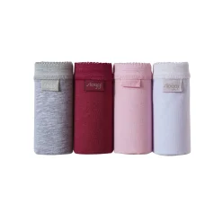 Slip En Shorty<Sloggi Midislip Basic+ - 3+1 GRATIS (1) grijs + pruim + roze + parma