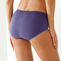 Slip En Shorty<Sloggi Midislip Basic - set van 3 paars