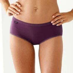 Slip En Shorty<Sloggi Midislip Basic - set van 3 pruim