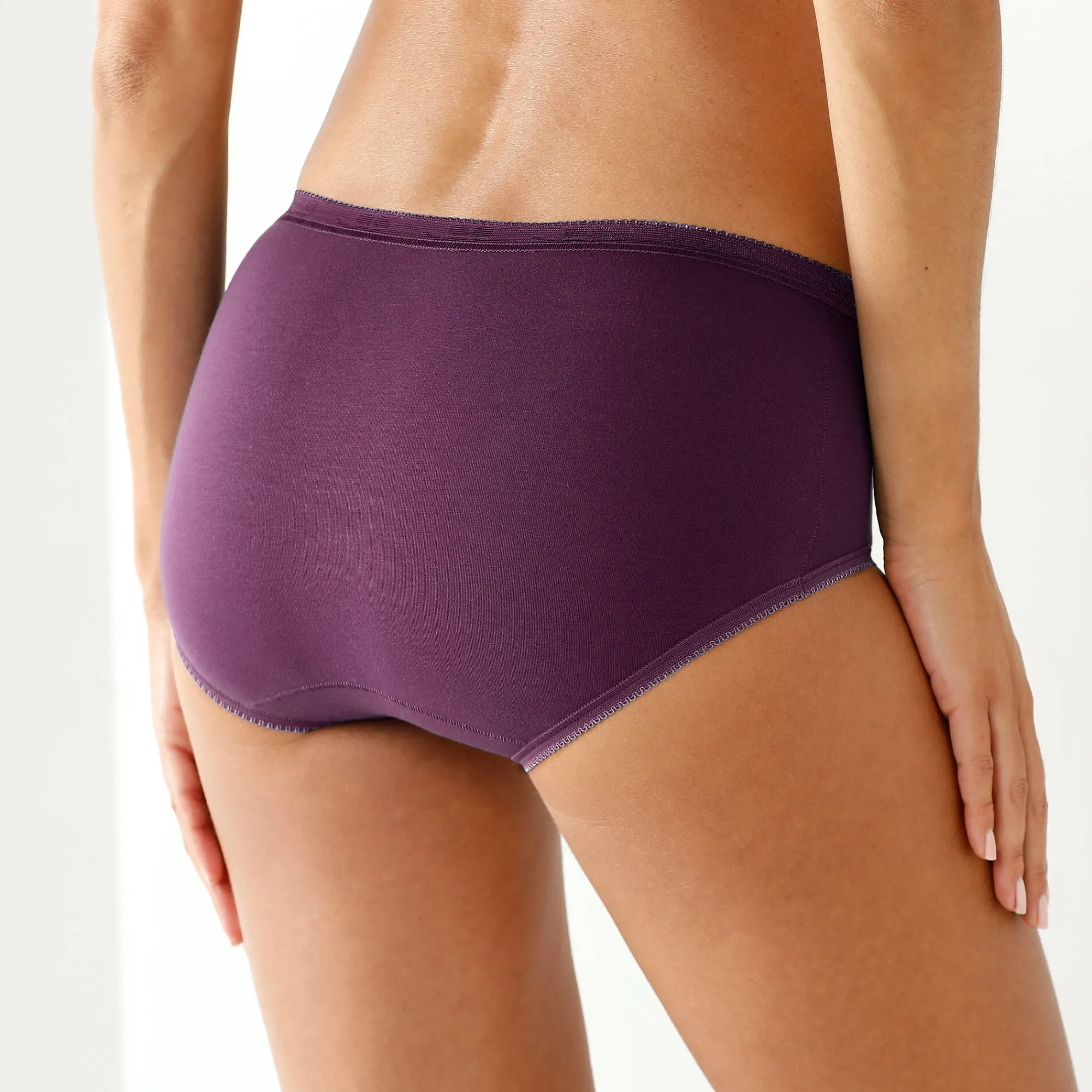 Slip En Shorty<Sloggi Midislip Basic - set van 3 pruim