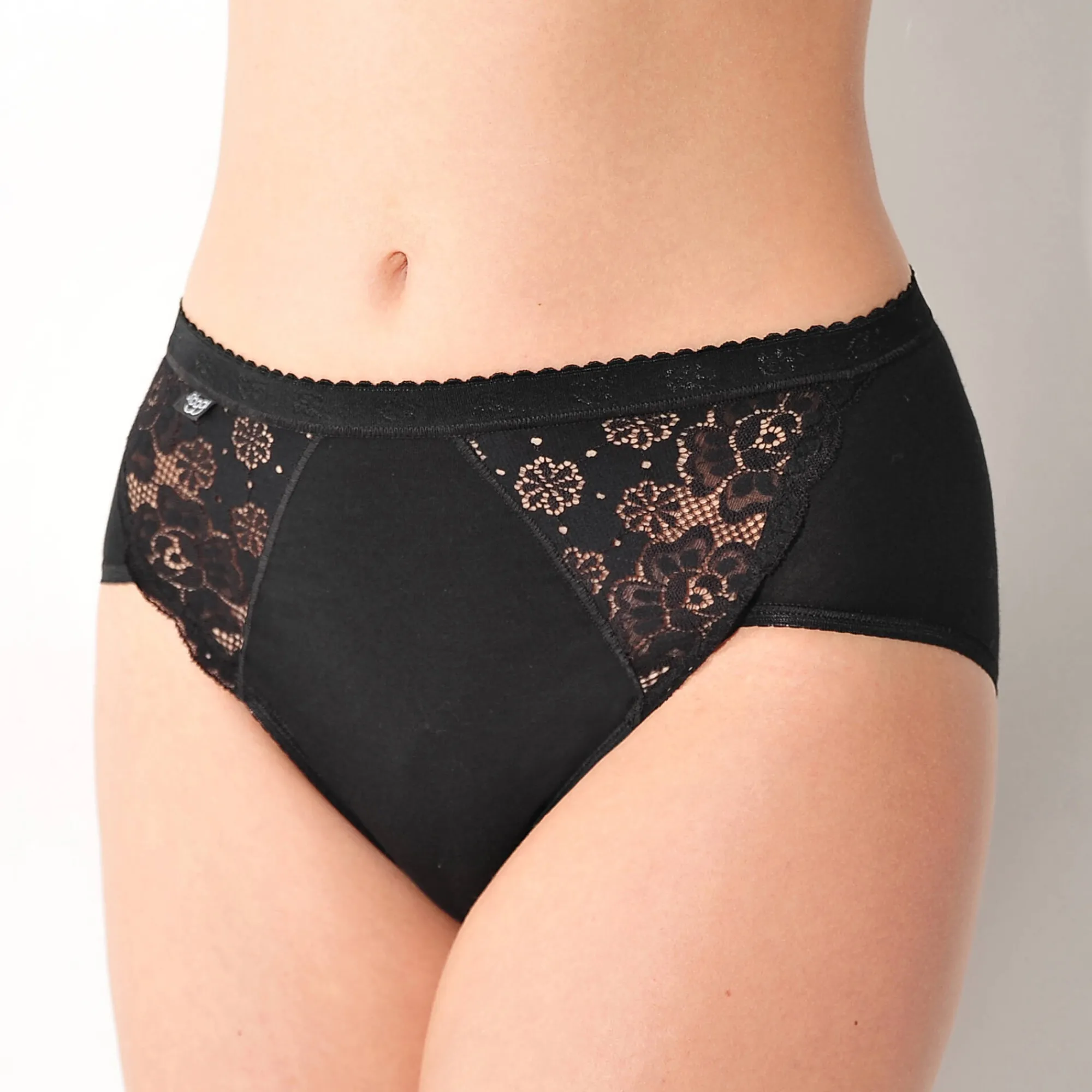Slip En Shorty<Sloggi Midislip Chic, set van 3 kopen + 1 GRATIS (1) zwart