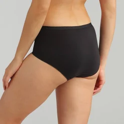 Slip En Shorty<Playtex Midislip met biologisch katoen(**) - set van 2 zwart