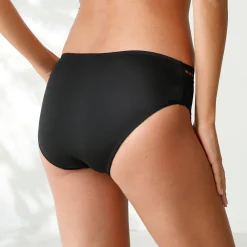 Slip En Shorty<Blancheporte Midislip met hoge taille en kanten tailleband in microvezel - set van 3 neutraal