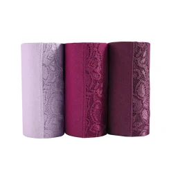 Slip En Shorty<Blancheporte Midislip met kant - set van 3 fruitig