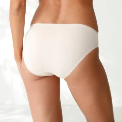 Slip En Shorty<Blancheporte Midislip met kant - set van 3 zwart + nude + wit