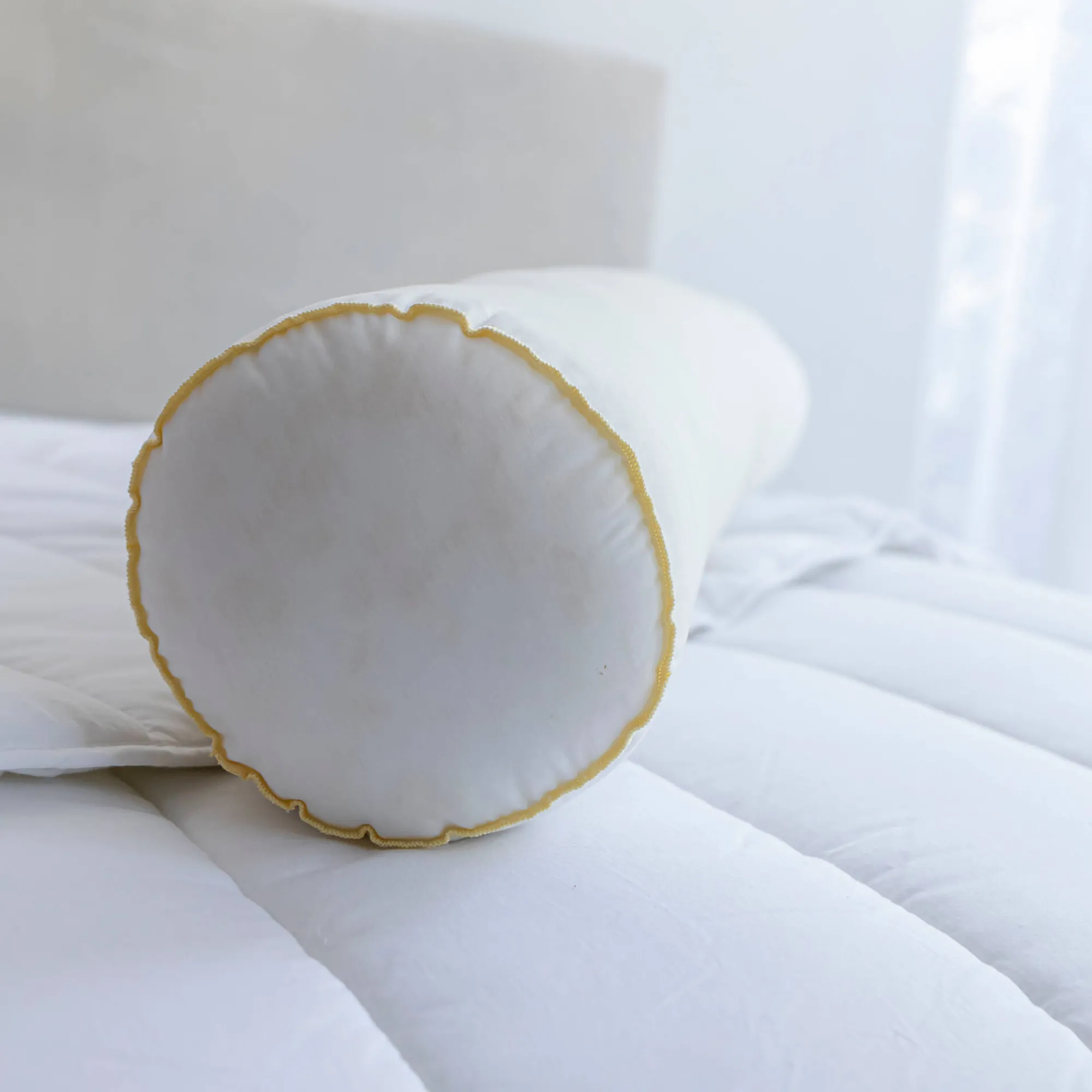 Peluwkussen<Blancheporte Milieuvriendelijk peluwkussen met natuurlijke antimicrobenbehandeling, stevig wit