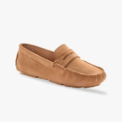 Derby's En Mocassins|Schoenen<Blancheporte Mocassins in splitleer beige