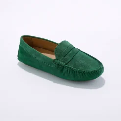 Derby's En Mocassins|Schoenen<Blancheporte Mocassins in suèdeleer groen