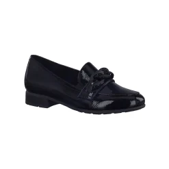 Derby's En Mocassins|Schoenen<Jana Mocassins met platte hak<br> zwart