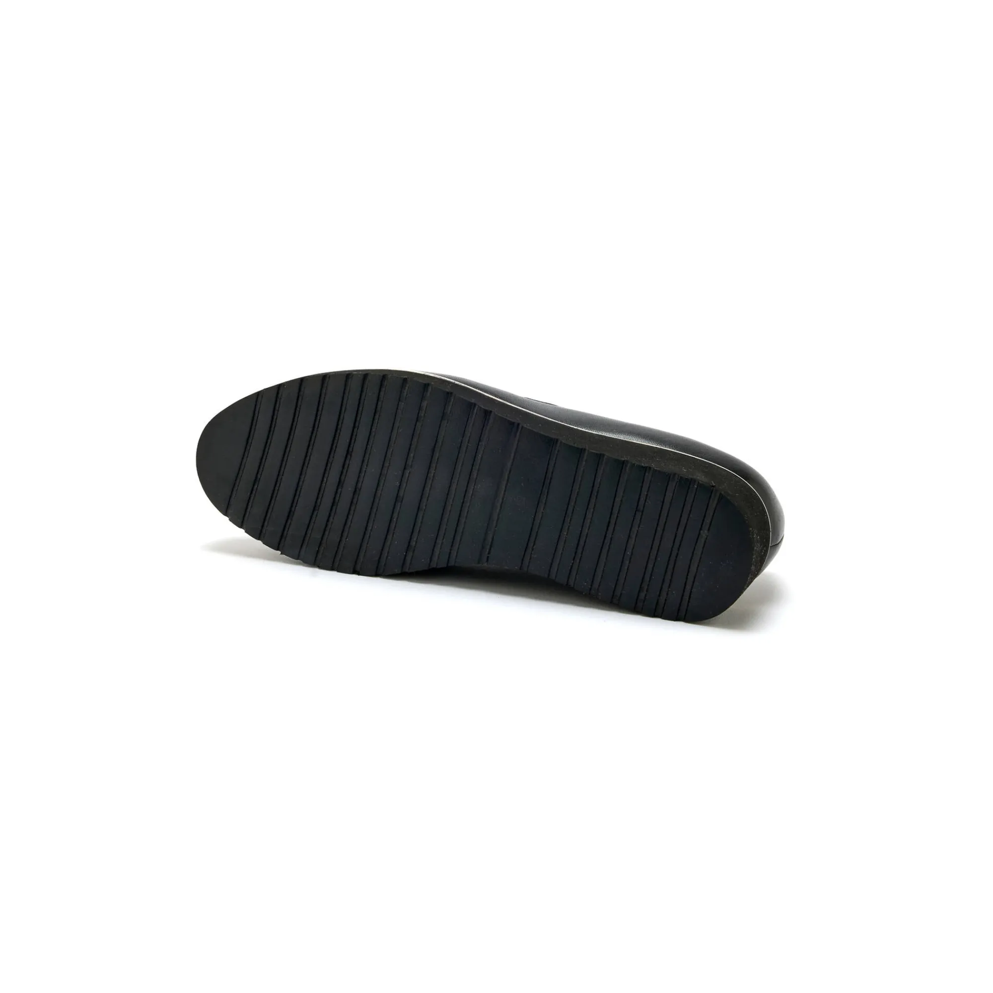 Derby's En Mocassins|Schoenen<PédiConfort Mocassins met sleehak en fantasiejuweel in leer en luipaard zwart / beige