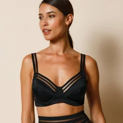 Feestelijke Lingerie|Beha<Blancheporte Modellerende beugelbeha - intense steun zwart