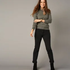 Broek<Blancheporte Modellerende broek met 5 zakken zwart