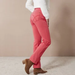 Broek<Blancheporte Modellerende broek met 5 zakken rood