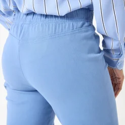 Broek<Blancheporte Modellerende broek met 'platte buik' effect en elastische taille grijsblauw