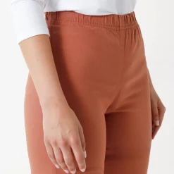 Broek<Blancheporte Modellerende broek met 'platte buik' effect en elastische taille karamel