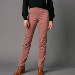 Broek<Blancheporte Modellerende broek met 'platte buik' effect en elastische taille praline