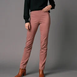 Broek<Blancheporte Modellerende broek met 'platte buik' effect en elastische taille praline