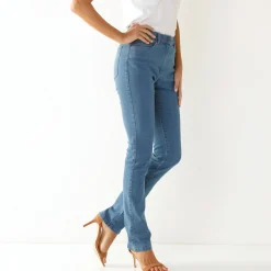 Jeans<Blancheporte Modellerende jeans met 5 zakken bleached