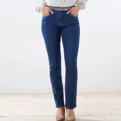 Jeans|Broek<Blancheporte Modellerende jeans met 5 zakken stone