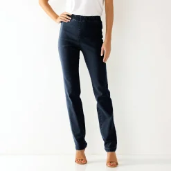 Jeans<Blancheporte Modellerende jeans met 'platte buik' effect en elastische taille raw