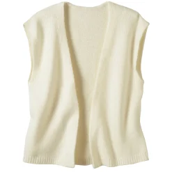 Trui En Vest<Blancheporte Mouwloos vest ecru