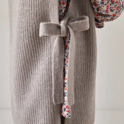 Trui En Vest<Blancheporte Mouwloze tuniektrui, patenttricot met zachte touch chiné grijs