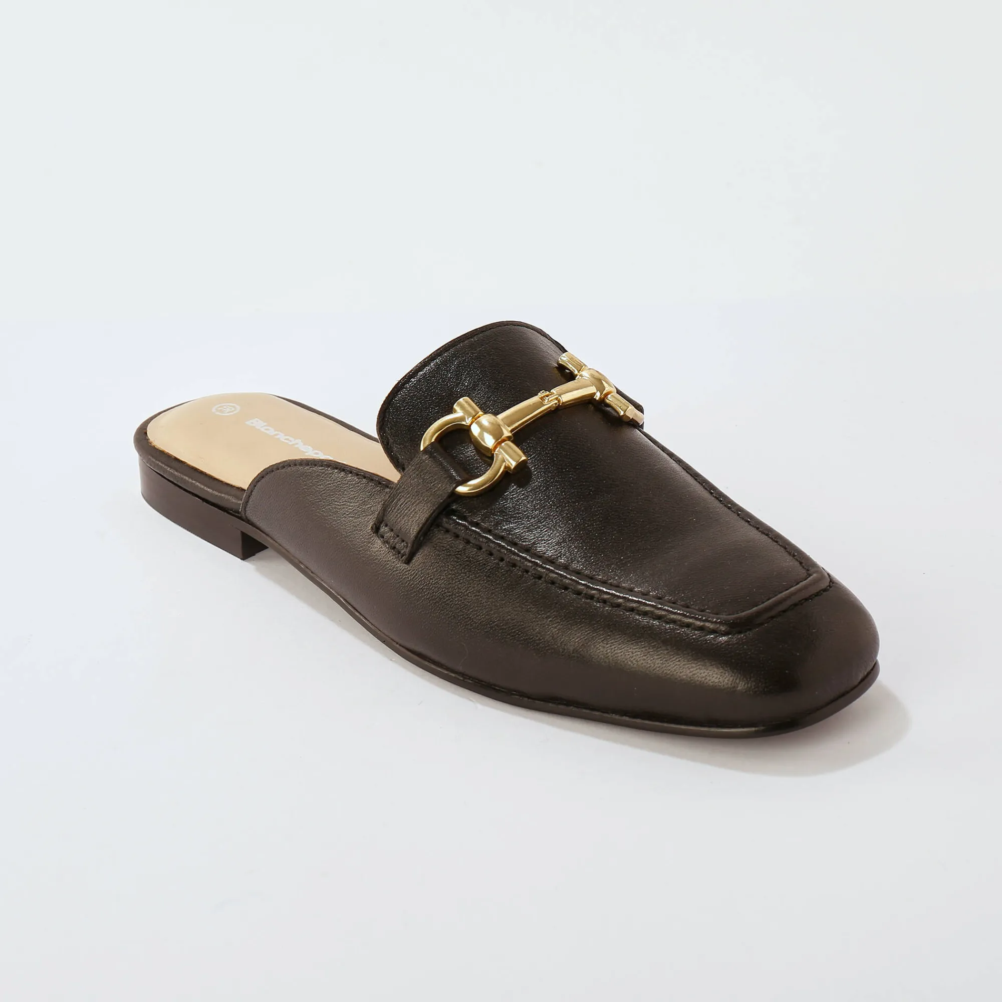 Muiltjes En Klompen|Sandalen En Espadrilles<Blancheporte Muiltjes in mocassinstijl zwart
