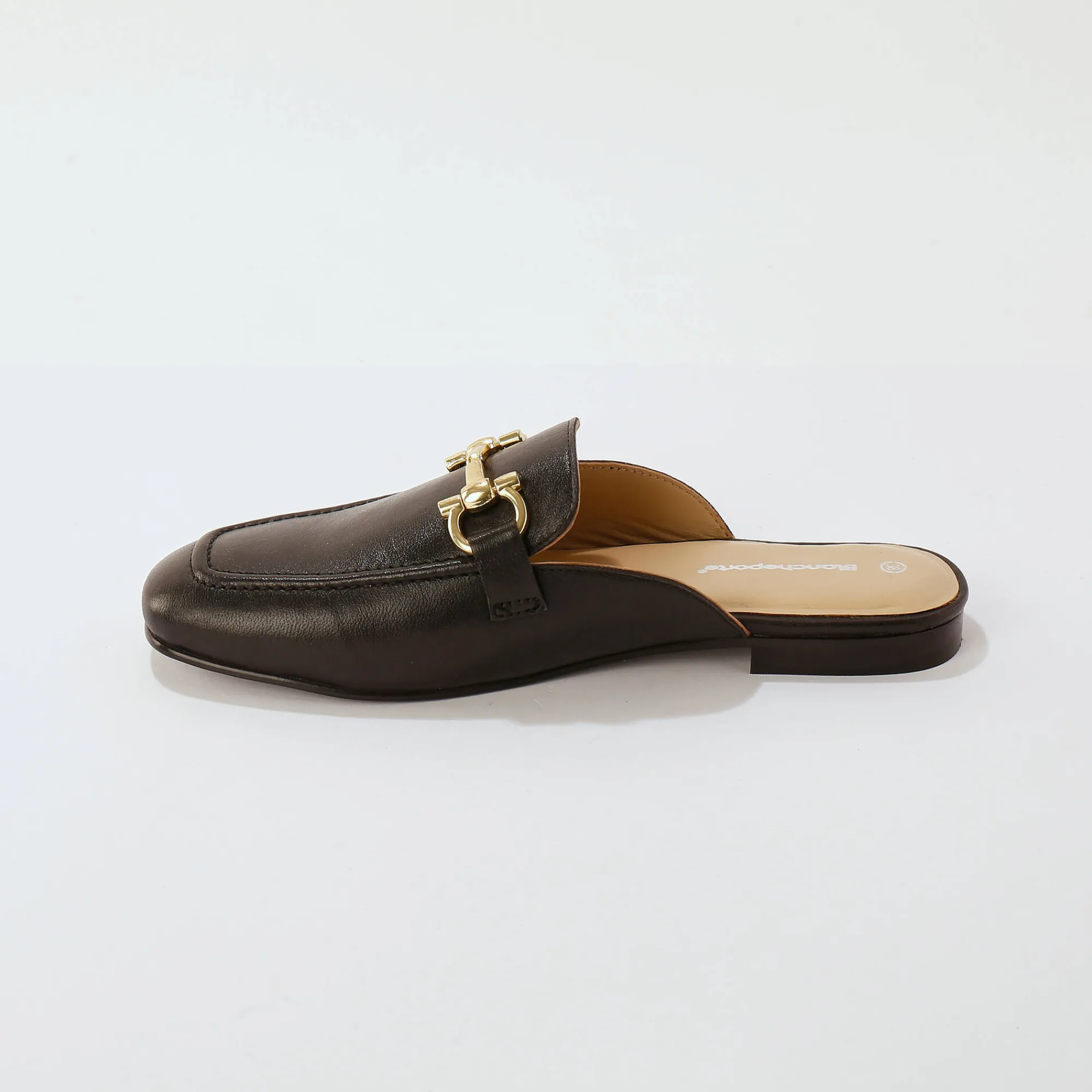 Muiltjes En Klompen|Sandalen En Espadrilles<Blancheporte Muiltjes in mocassinstijl zwart