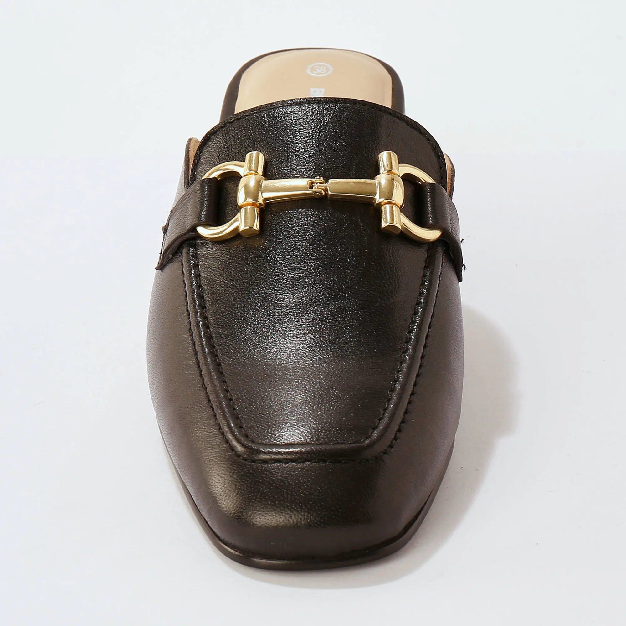 Muiltjes En Klompen|Sandalen En Espadrilles<Blancheporte Muiltjes in mocassinstijl zwart