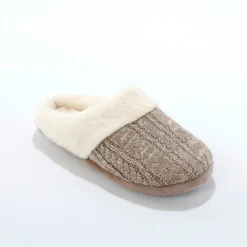 Sloffen|Sloffen<Blancheporte Muiltjes in tricot beige