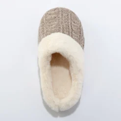 Sloffen|Sloffen<Blancheporte Muiltjes in tricot beige