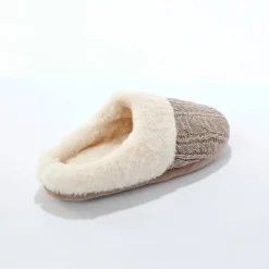 Sloffen|Sloffen<Blancheporte Muiltjes in tricot beige