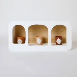 Kinderdecoratie|Kids Decoratie<Blancheporte Muurrekje in hout, boogmodel wit