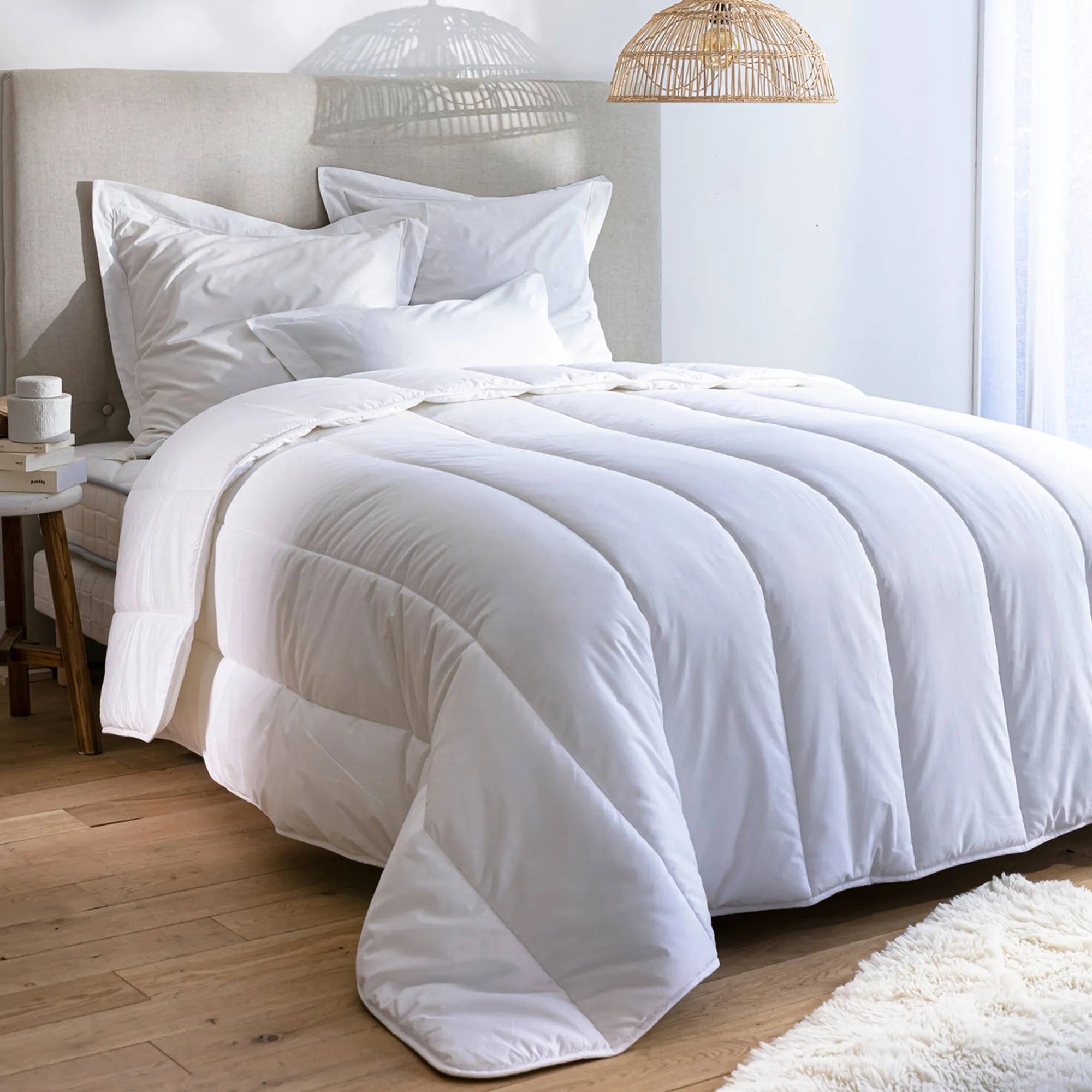 Dekbed<Abeil Natuurlijk dekbed in Tencel® en katoen 500 g/m2 wit