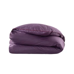Donsdeken|Dekbed<Blancheporte Natuurlijk donsdeken met dons en pluimpjes aubergine