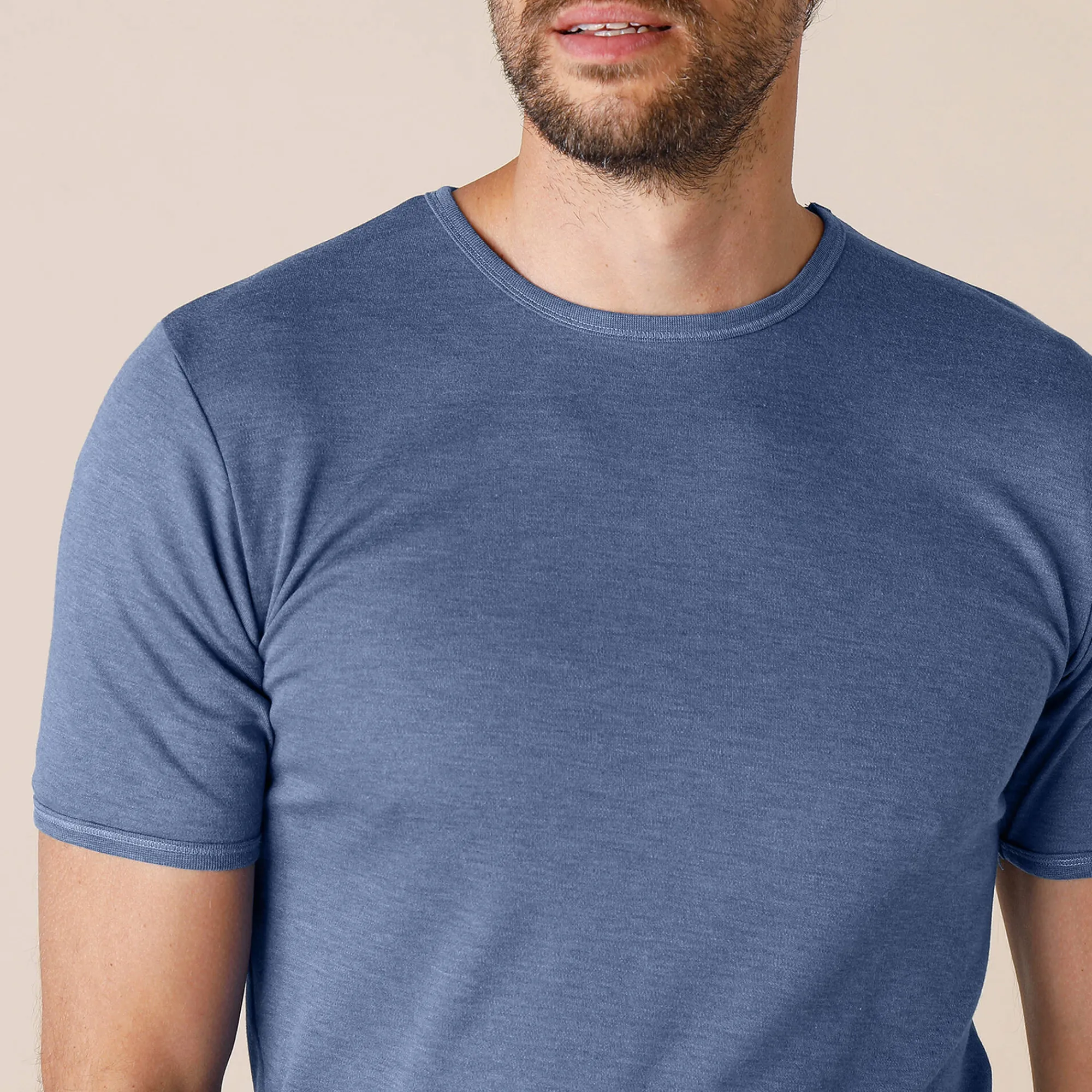 Ondergoed<Thermoperle Ondershirt voor heren, met ronde hals en korte mouwen, intense warmte - set van 2 jeans