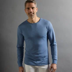 Ondergoed<Thermoperle Ondershirt voor heren, met ronde hals en lange mouwen, intense warmte - set van 2 jeans