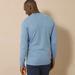 Ondergoed<Thermoperle Ondershirt voor heren, opstaande hals en lange mouwen, intense warmte - set van 2 jeans