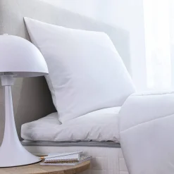 Hoofdkussenhoes<Blancheporte Ondersloop in absorberend molton - set van 2 wit