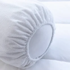 Hoofdkussenhoes<Blancheporte Ondersloop voor peluwkussen, absorberend molton - set van 2 wit