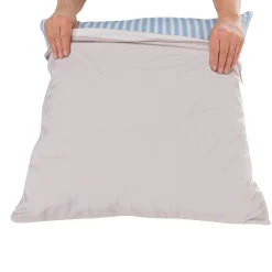 Hoofdkussenhoes<Blancheporte Ondoorlatende kussenbeschermer Tencel® lichtgrijs