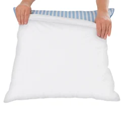 Hoofdkussenhoes<Blancheporte Ondoorlatende kussenbeschermer Tencel® wit