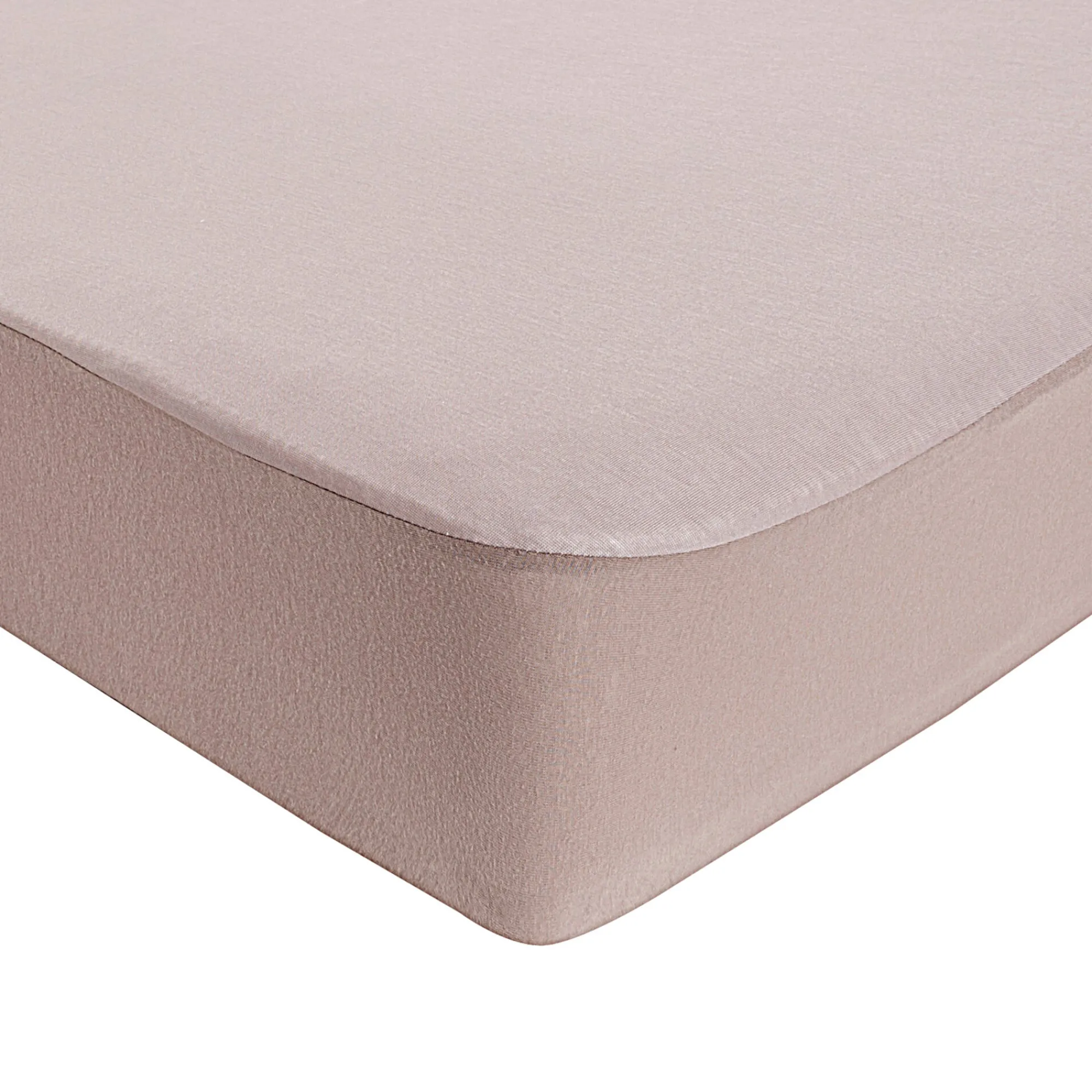 Matrasbeschermer<Blancheporte Ondoorlatende matrasbeschermer Tencel® taupe