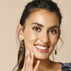 Sieraden En Feestaccessoires|Accessoires En Juwelen<Blancheporte Oorbellen met hangertjes, 'ster en maan' medaillon goudkleurig
