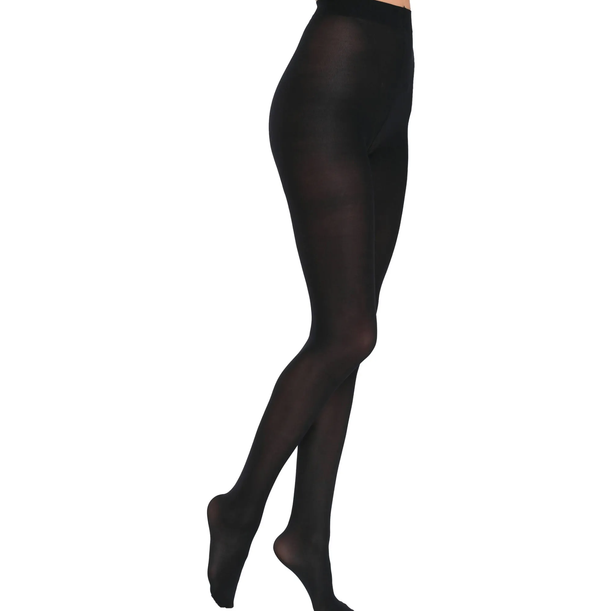 Feestelijke Lingerie|Panty’s, Kniekousen En Sokken<Blancheporte Opake panty - set van 2 zwart