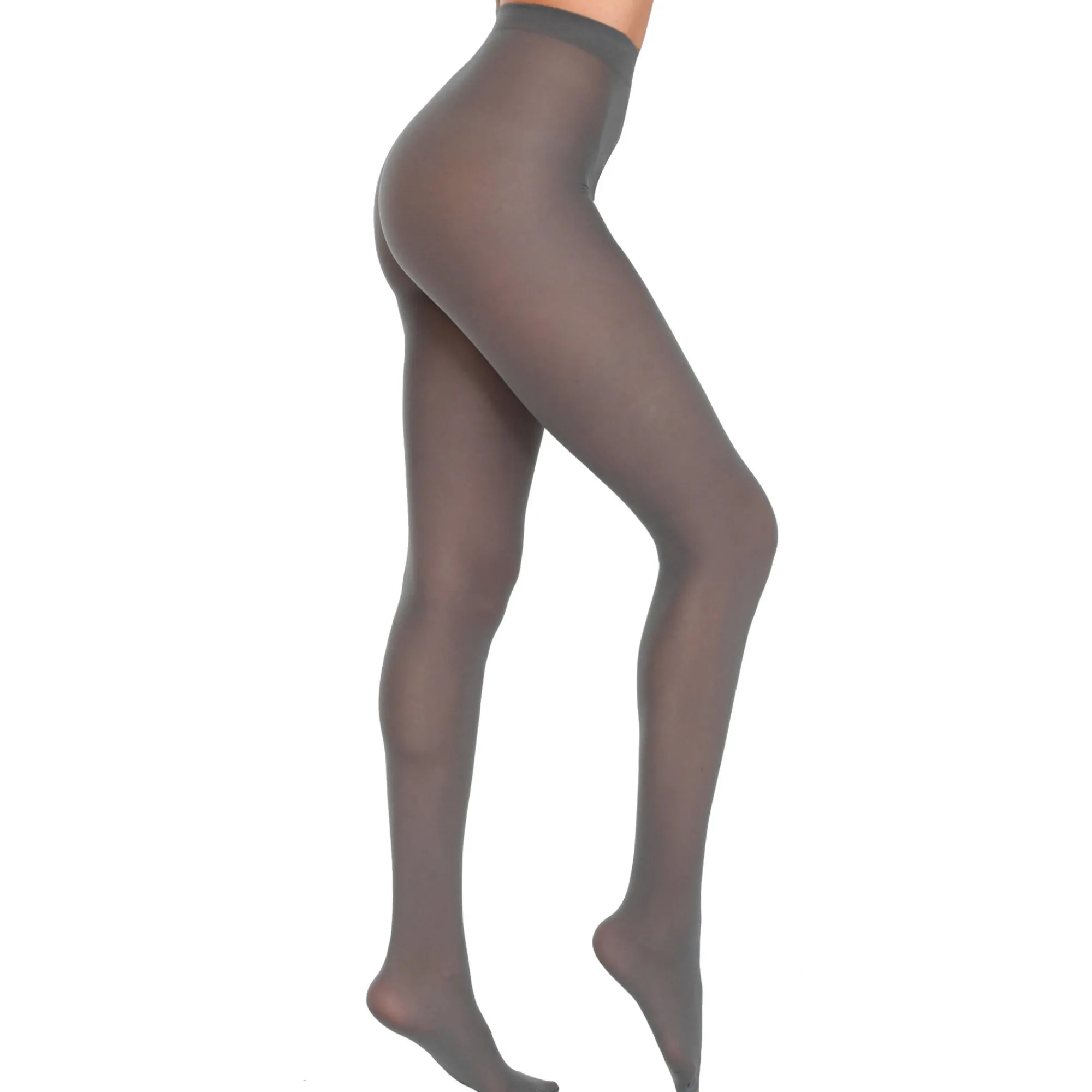 Feestelijke Lingerie|Panty’s, Kniekousen En Sokken<Blancheporte Opake panty - set van 2 grijs
