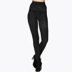 Panty’s, Kniekousen En Sokken<Well Opake panty in wol en angora ® zwart